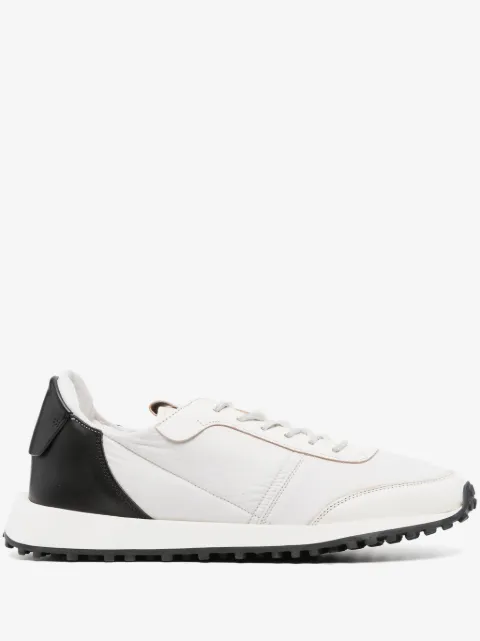Buttero two-tone panelled sneakers