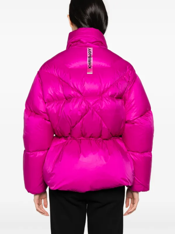 Womens pink padded on sale jacket