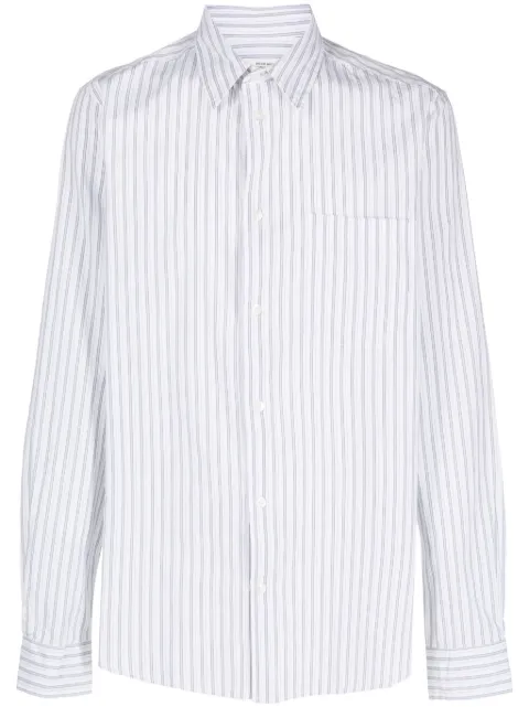 Wood Wood striped cotton shirt
