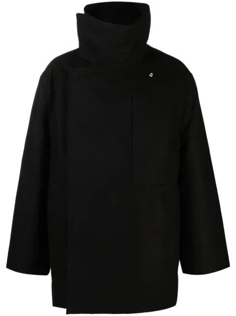 Rick Owens Jumbo funnel-neck down coat