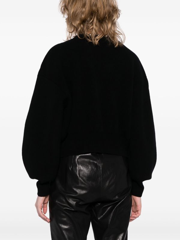 Alexander Wang chain-detail Cropped Knitted Top - Farfetch