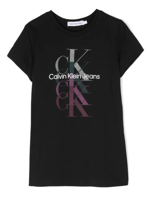 Calvin Klein Kids logo-print cotton T-shirt