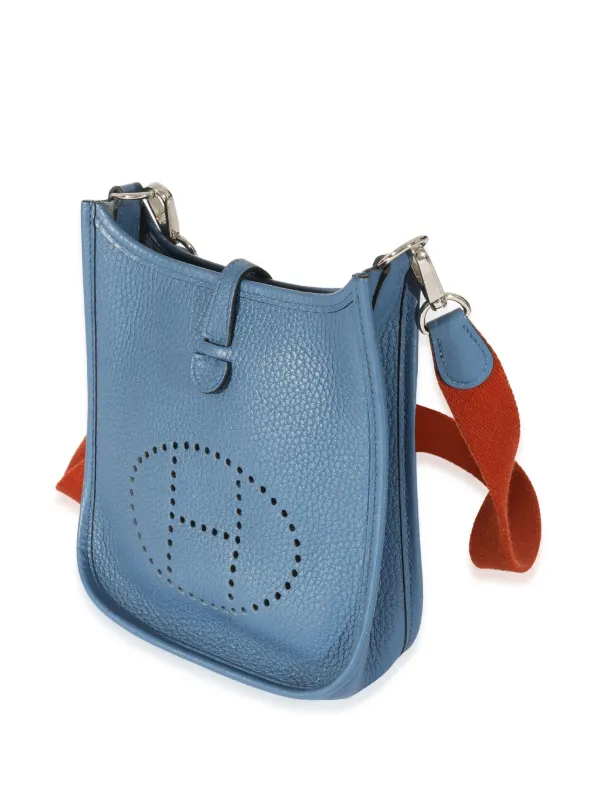 hermes evelyne mini blue