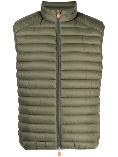 Save The Duck high-neck quilted gilet