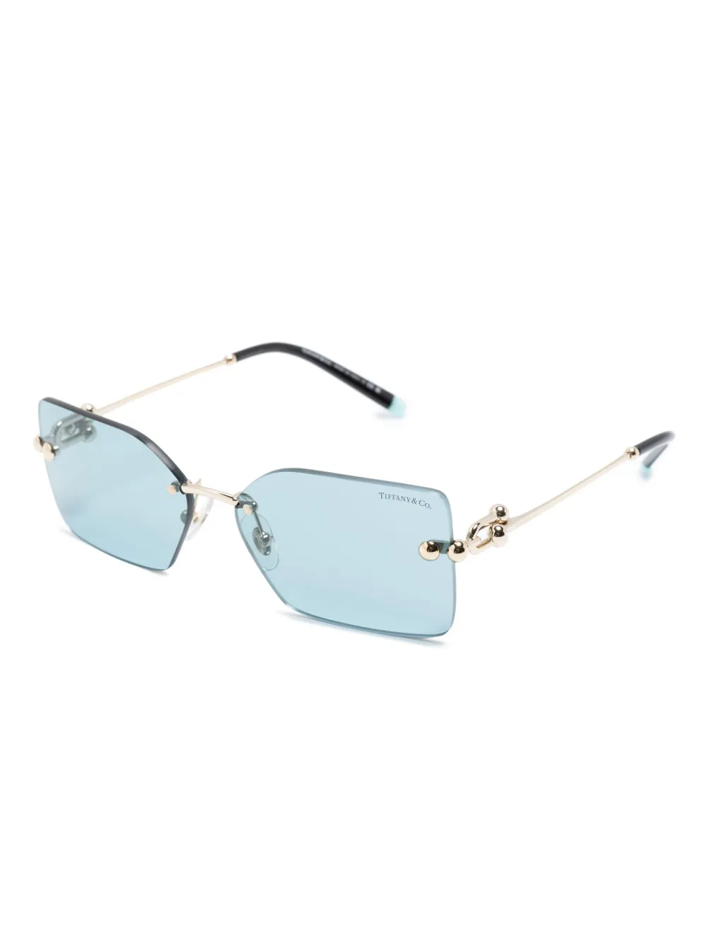 Tiffany & Co Eyewear tintedlenses Rimless Sunglasses Farfetch