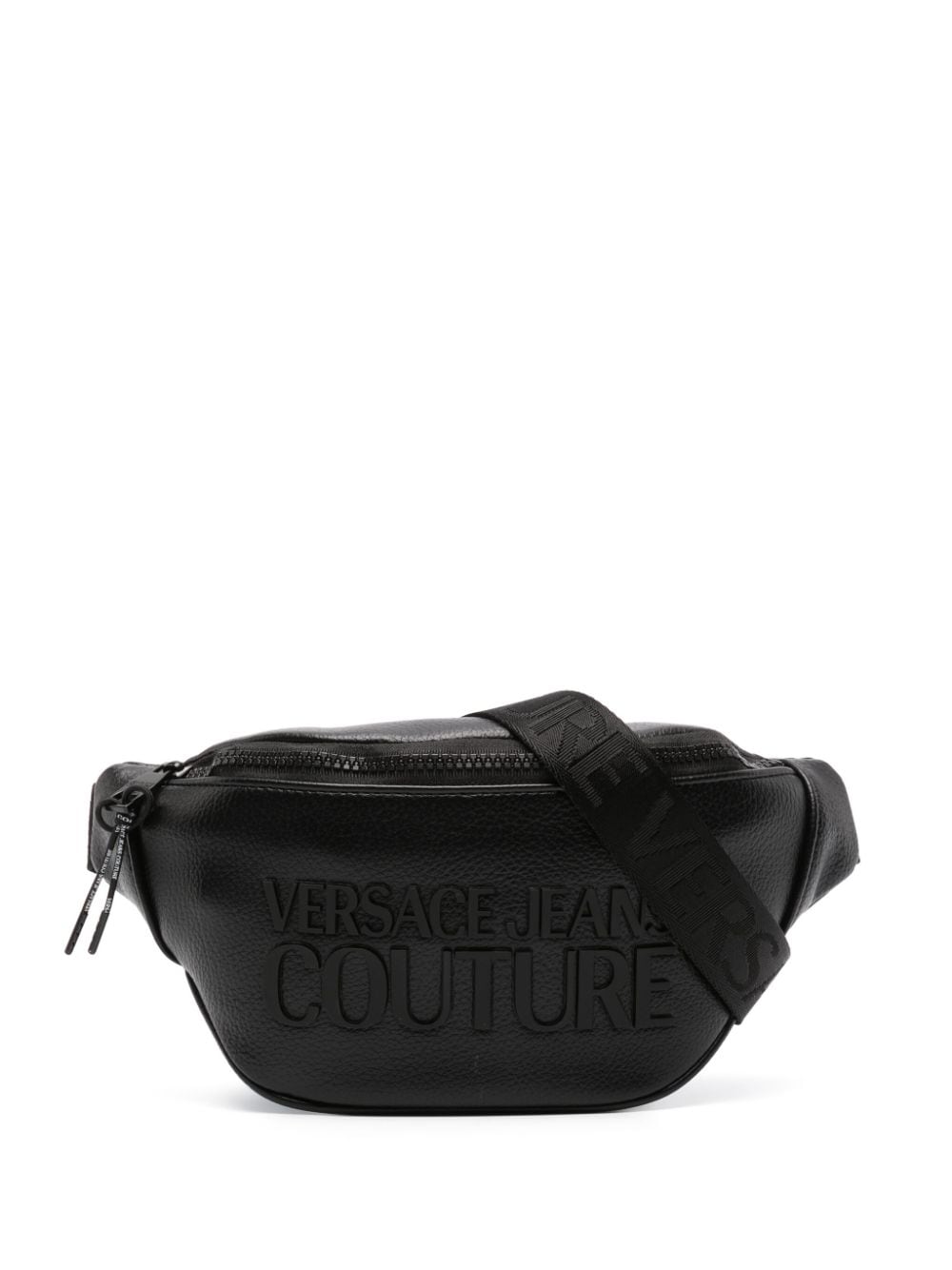 Versace Jeans Couture Heuptas van imitatieleer Zwart