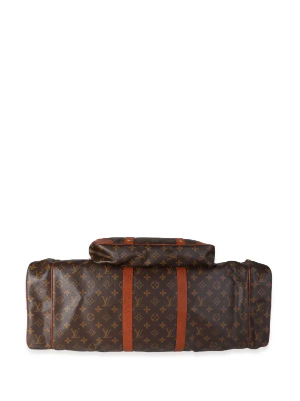 Louis Vuitton NBA Brown And White Monogram Canvas Keepall