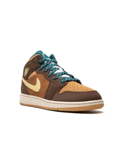 Jordan Kids Air Jordan 1 Mid "Cacao Wow" sneakers