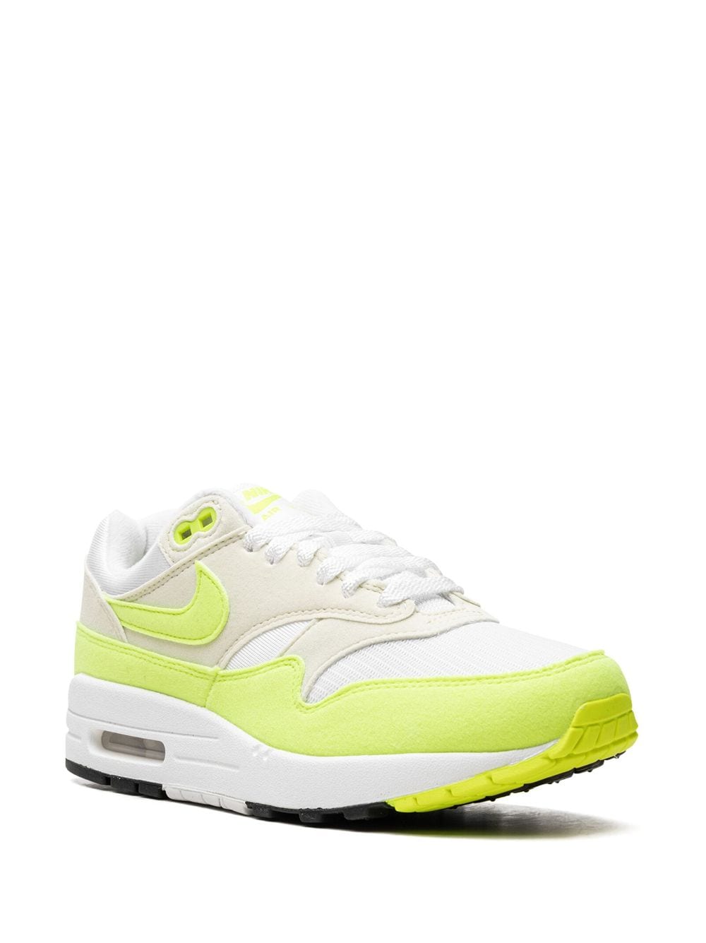 Shop Nike Air Max 1 "volt Suede" Sneakers In Neutrals