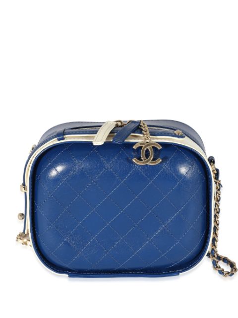 CHANEL 2018-2019 diamond-quilted vanity case Women