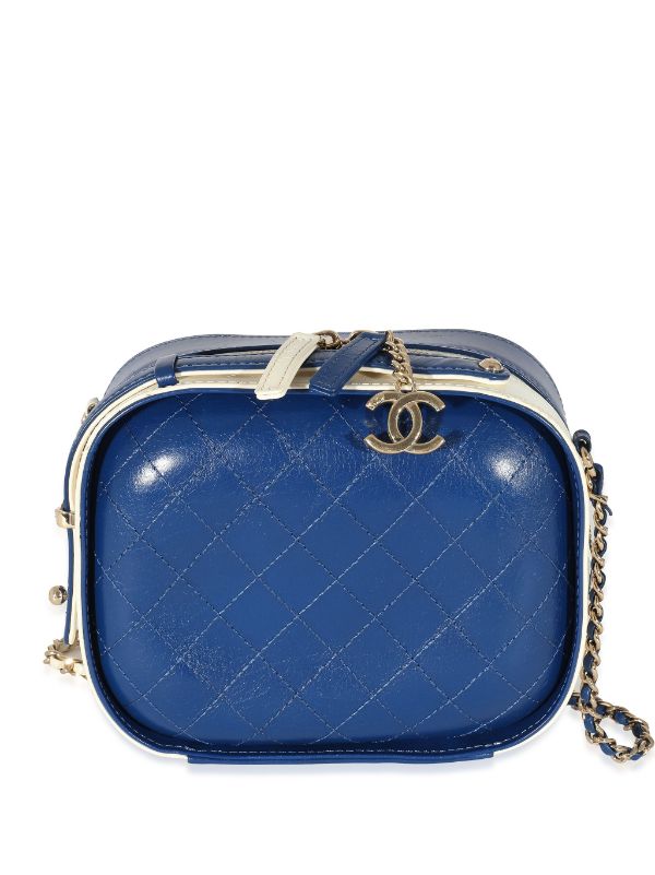 Chanel Pre Owned 2014-2015 Diamond-Quilted Camera Bag - ShopStyle