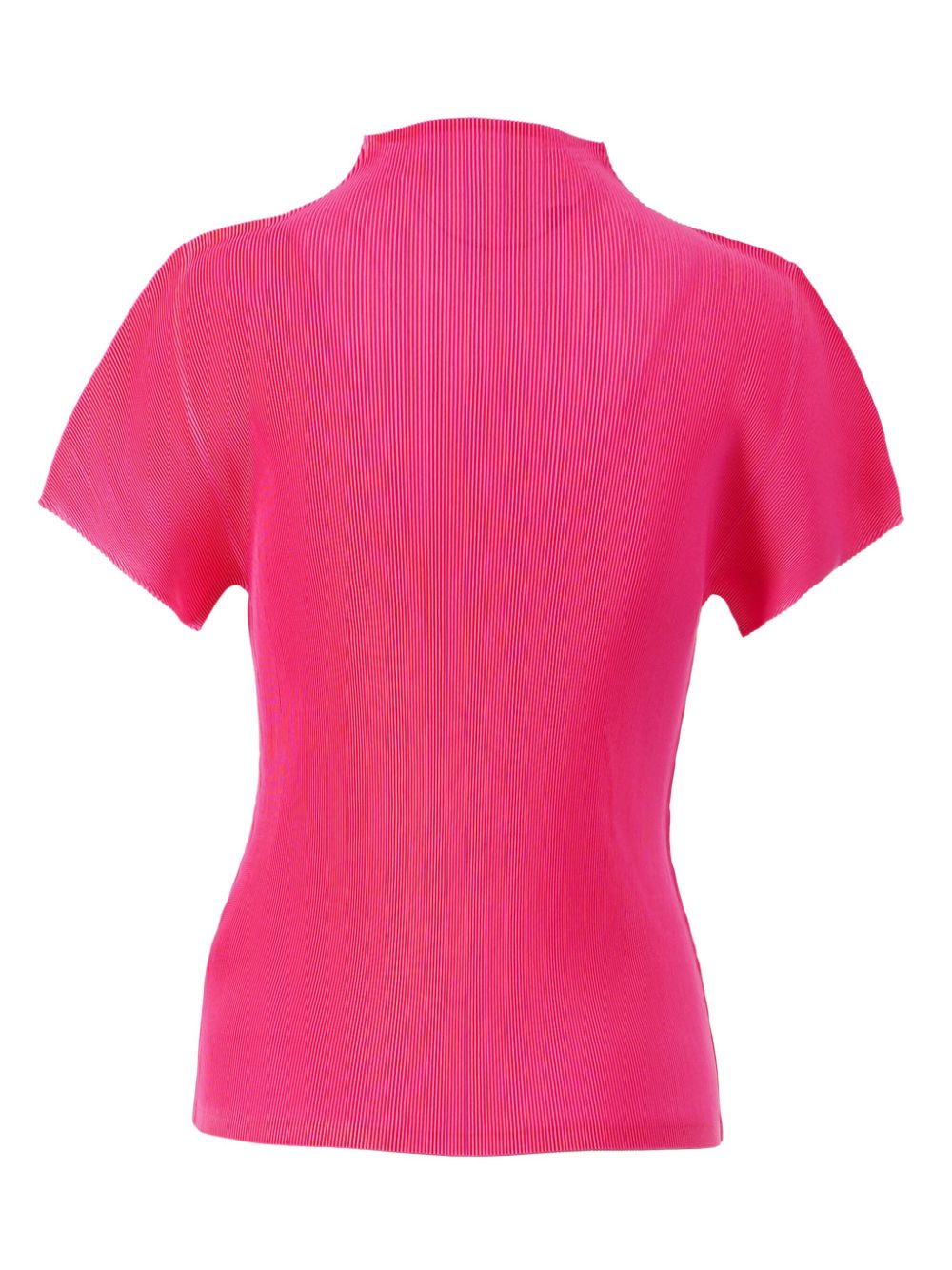 Pleats Please Issey Miyake Top met col - Roze