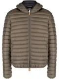 Save The Duck Donald hooded puffer jacket - Green