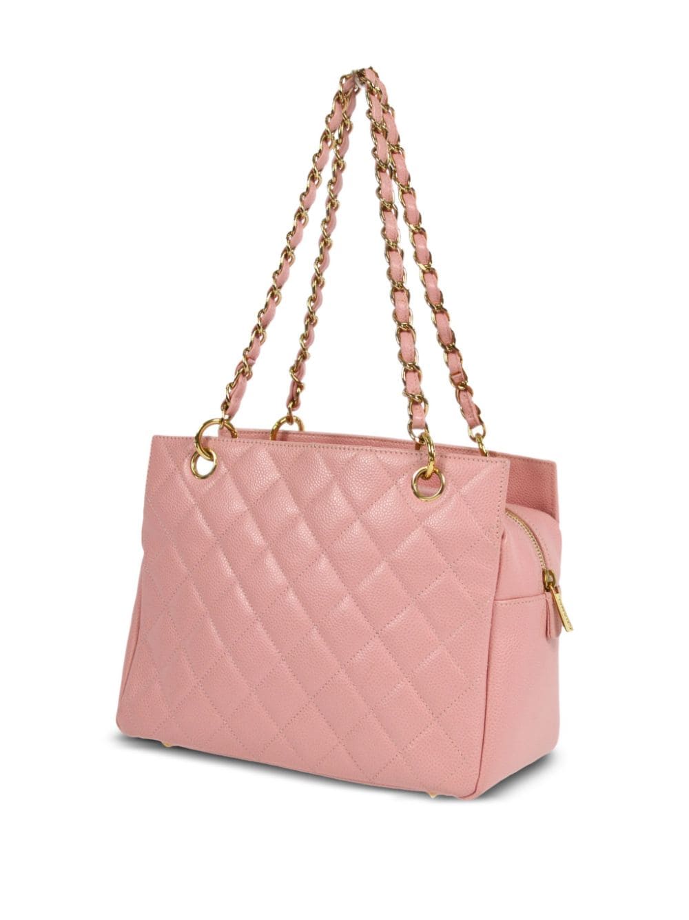 CHANEL Pre-Owned 2003 pre-owned Petite Shopping shopper - Roze