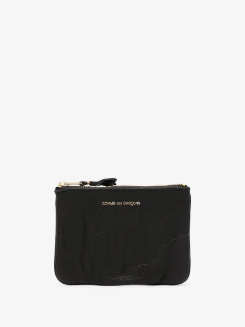 Comme Des Garçons Wallet cartera con logo en relieve