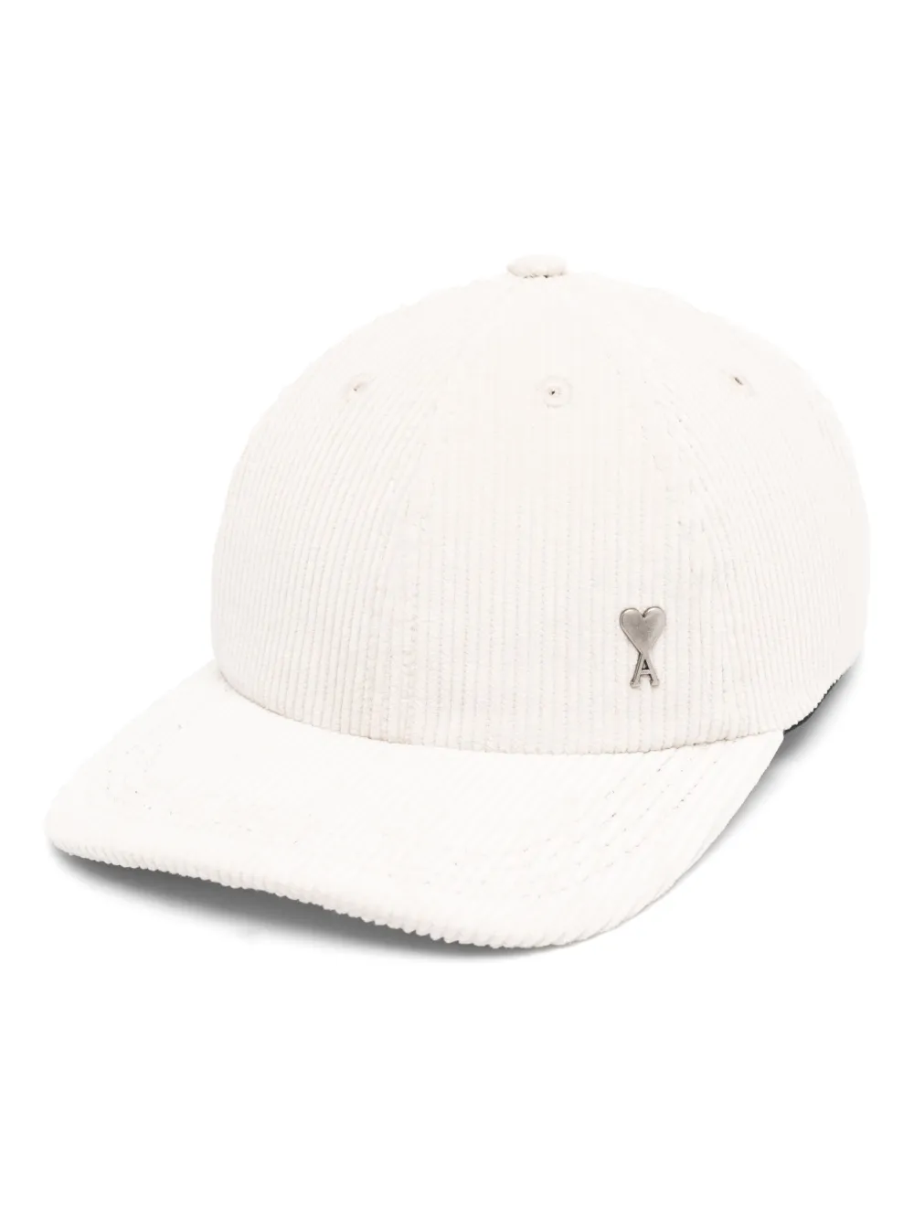 AMI Paris Ami De Coeur Corduroy Cap - Farfetch