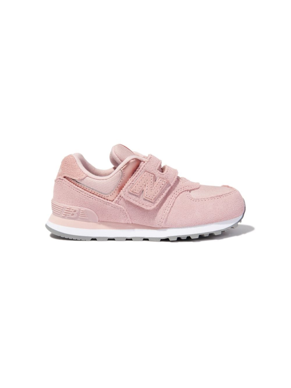 New Balance Kids' 393 V1 Touch-strap Suede Sneakers In Pink