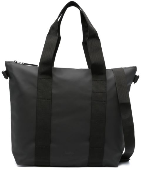 Rains Mini faux-leather tote bag