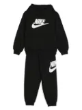 Nike Kids logo-print tracksuit set - Black