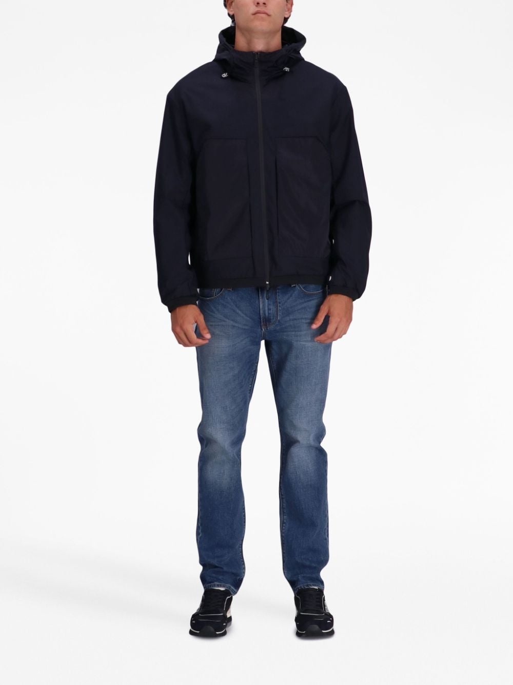 Emporio Armani J06 slim-fit jeans Blauw