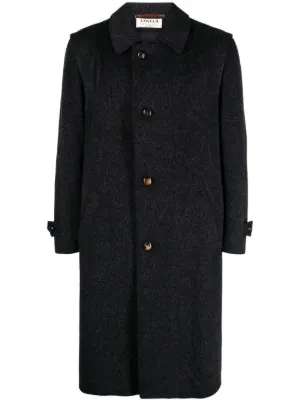 Les Deux Maximillian ヘリンボーン コート | グリーン | FARFETCH JP
