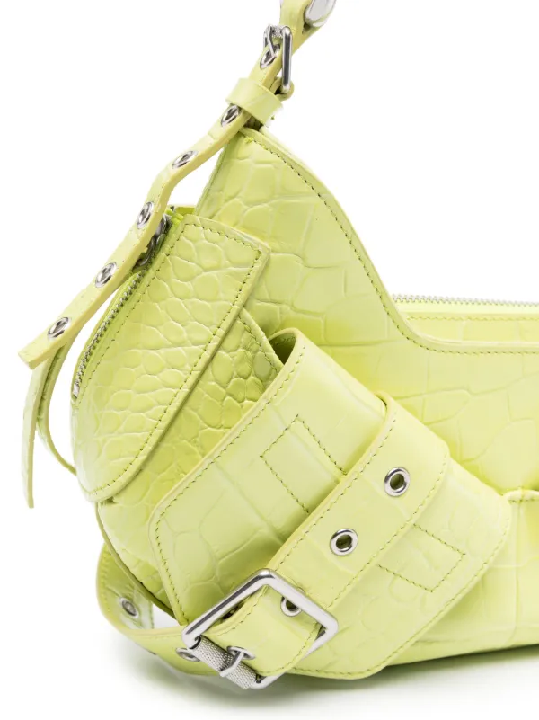 BIASIA Y2K レザーショルダーバッグ | グリーン | FARFETCH JP