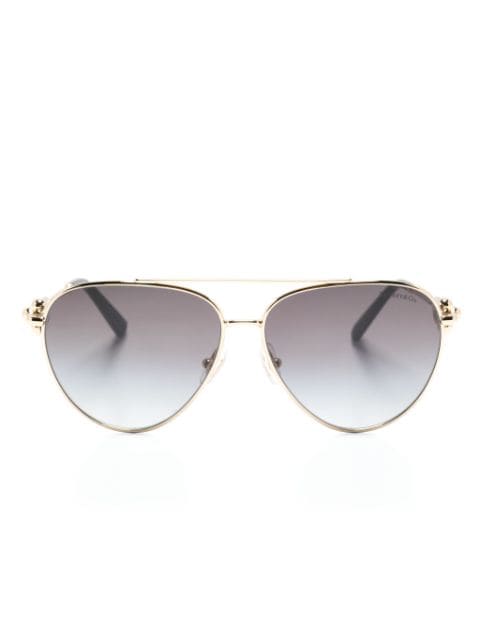 Tiffany & Co Eyewear gradient-lenses pilot-frame sunglasses