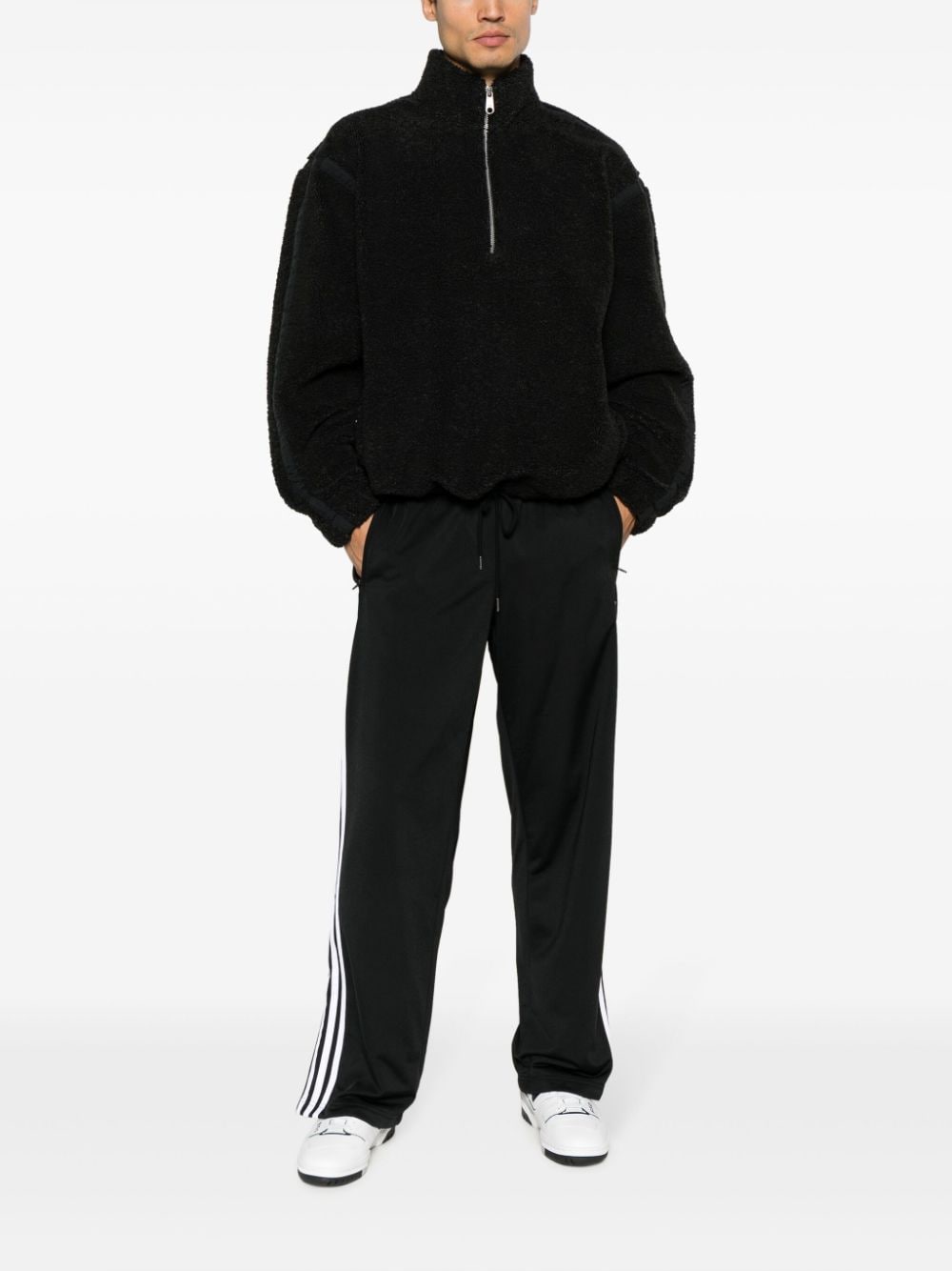 Shop Adidas Originals Adicolor Classics Firebird Track Pants In Black