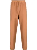 Saint Laurent drawstring-waistband cotton track pants - Neutrals