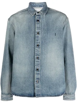 Yves saint discount laurent denim shirt