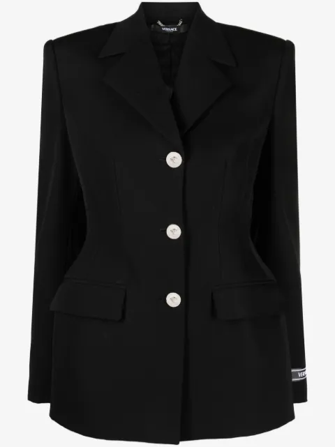 Versace Hourglass single-breasted blazer