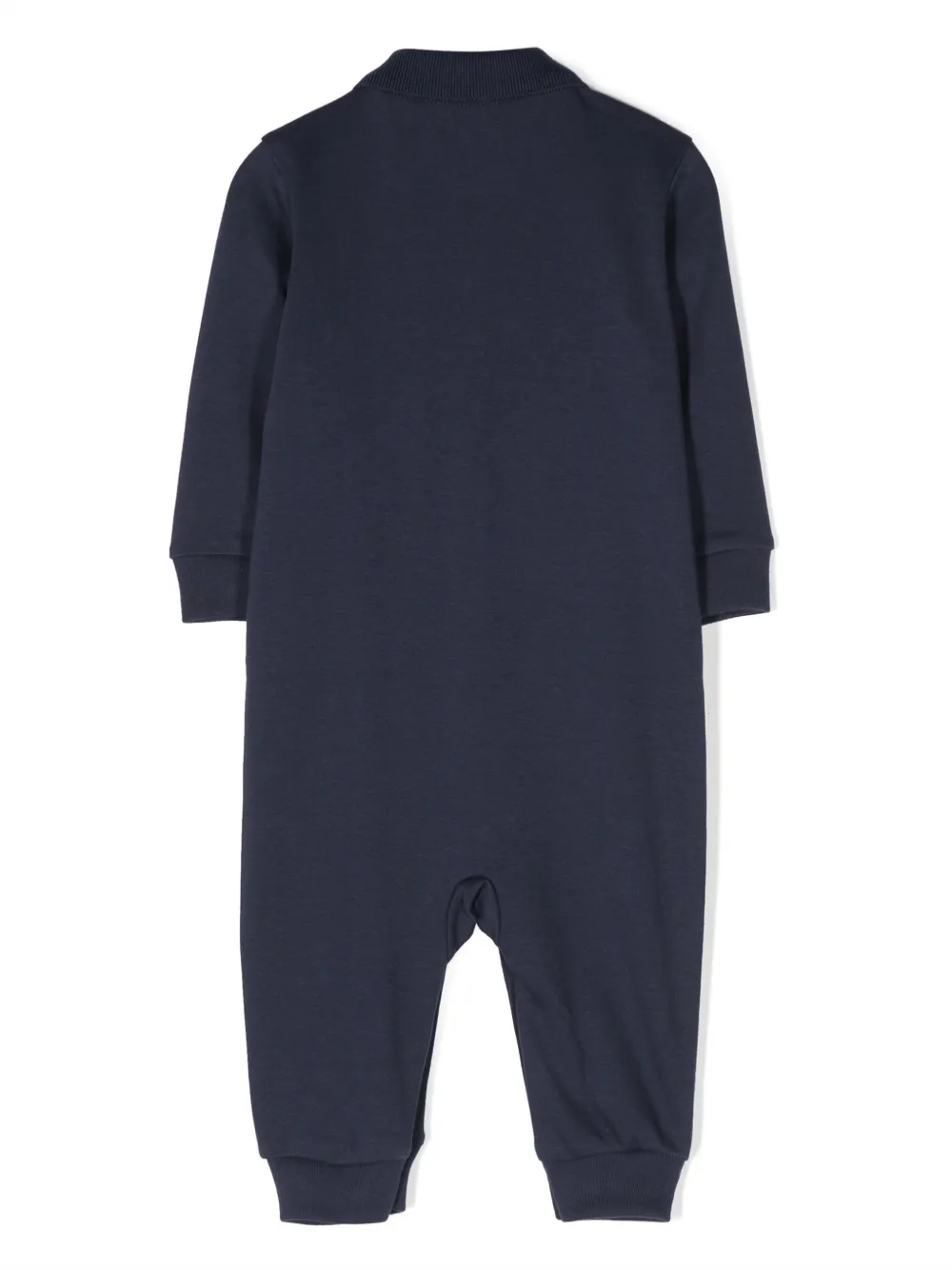 Ralph Lauren Kids Polo-Pony cotton romper - Blauw