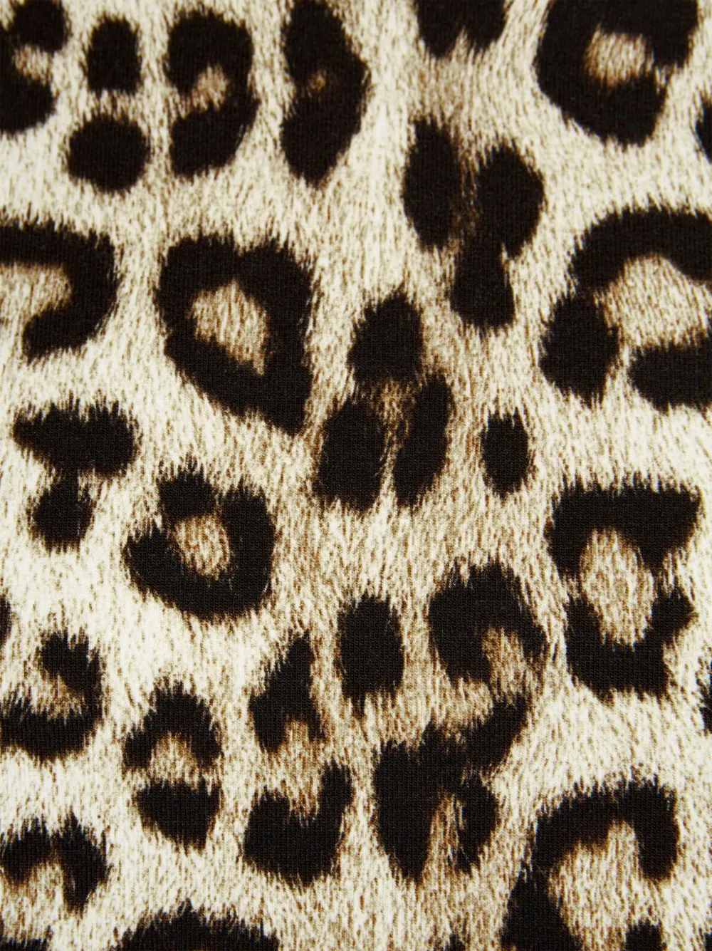 Shop Roberto Cavalli Junior Animal-print Cotton Crop Top In Brown