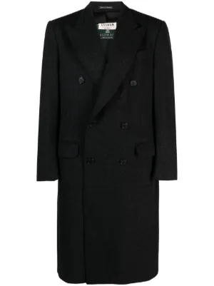 Rick Owens Slim Drella Coat | Black | FARFETCH EG
