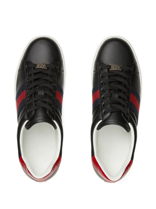 Gucci ace shop sneakers black