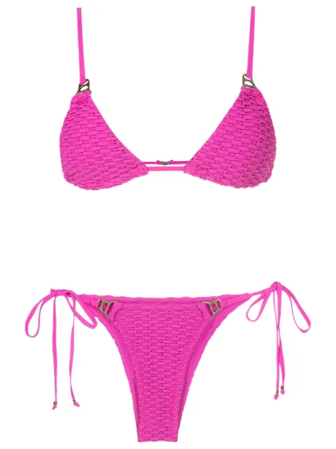 Amir Slama interwoven-design triangle bikini