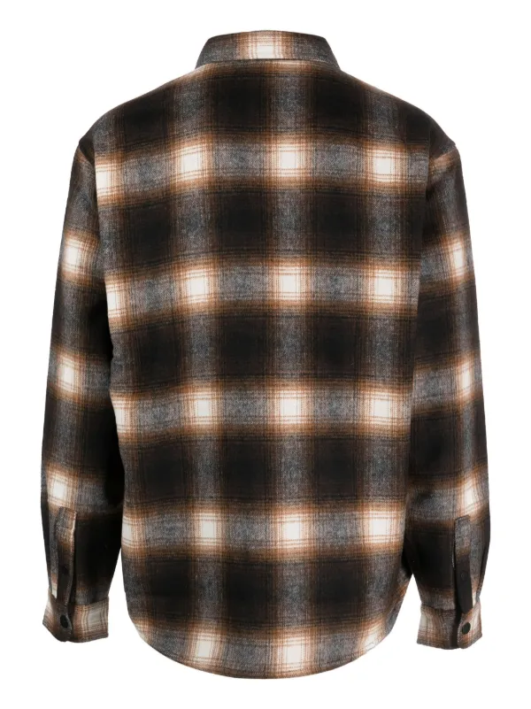 Carhartt WIP check pattern long sleeve Shirt Brown FARFETCH PH