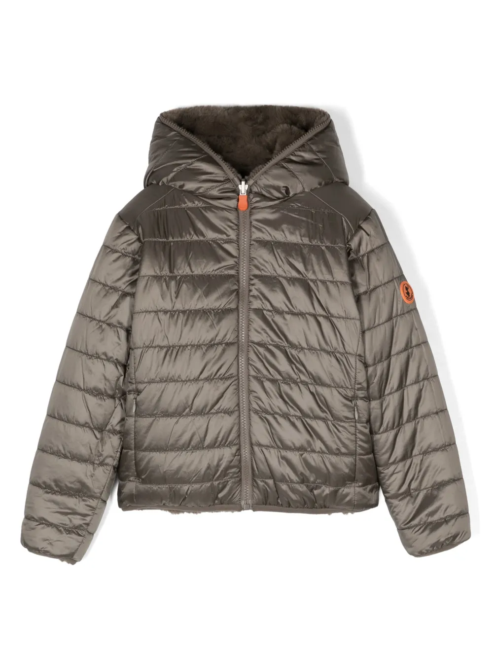 Save The Duck Kids Chloe jack met capuchon Bruin