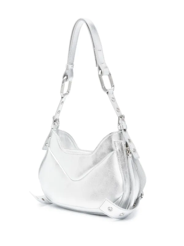 BIASIA Y2K レザーショルダーバッグ | シルバートーン | FARFETCH JP