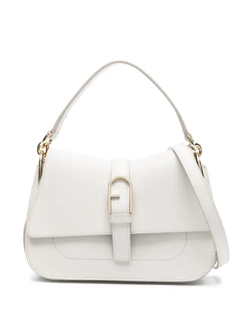Furla tote con hebilla del logo