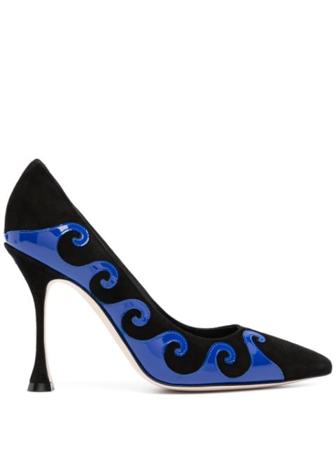 Kasai 105mm swirl-detail pumps