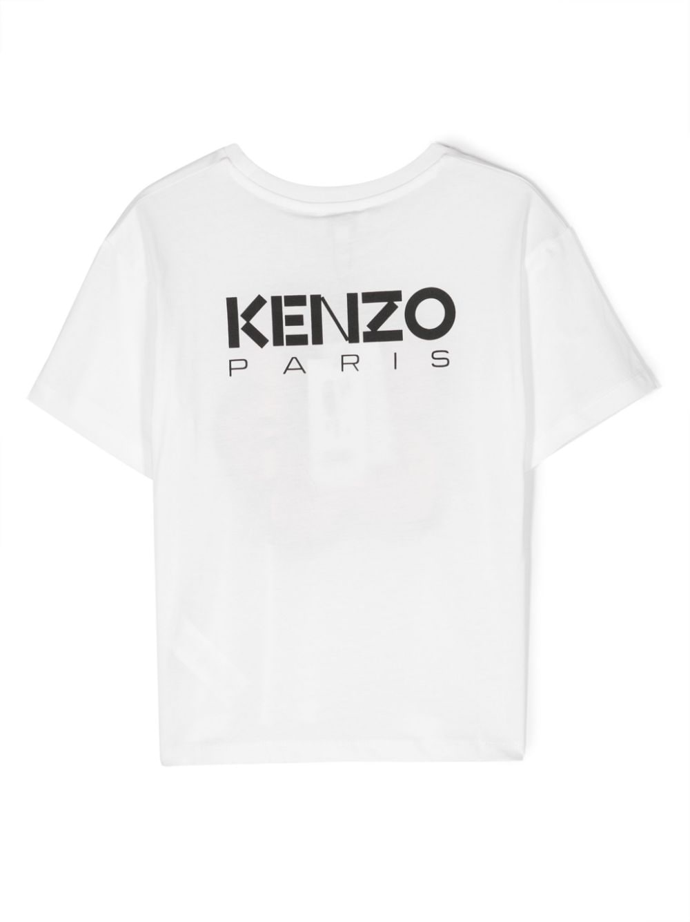Kenzo Kids Ikebana Iconic Boke organic cotton T-shirt - Wit