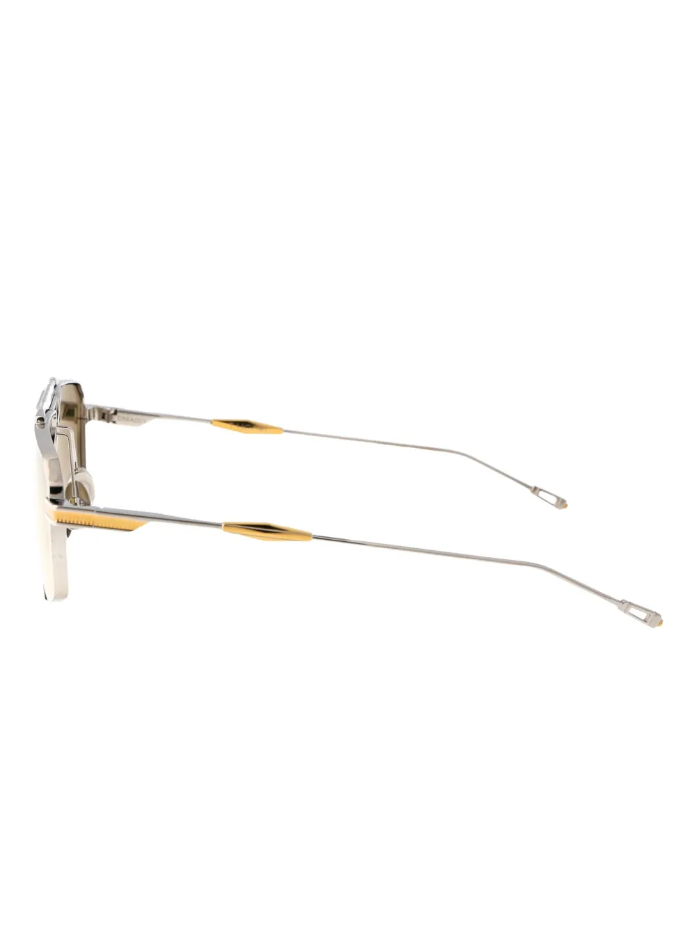 T Henri Eyewear Zonnebril met geometrisch montuur Zilver
