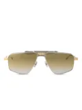 T Henri Eyewear geometric-frame sunglasses - Silver
