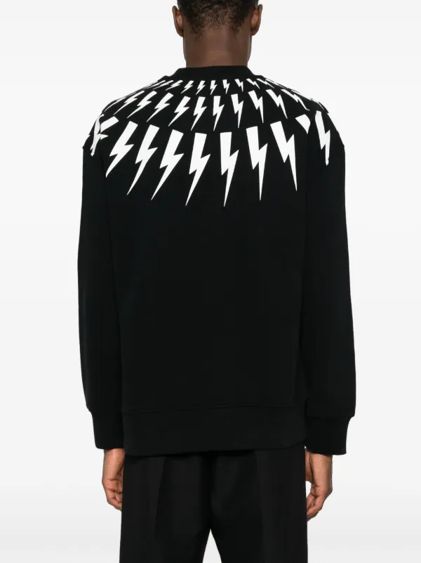 Neil barrett online thunderbolt sweatshirt