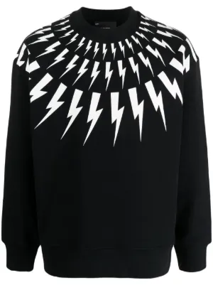 Neil barrett lightning top bolt jumper