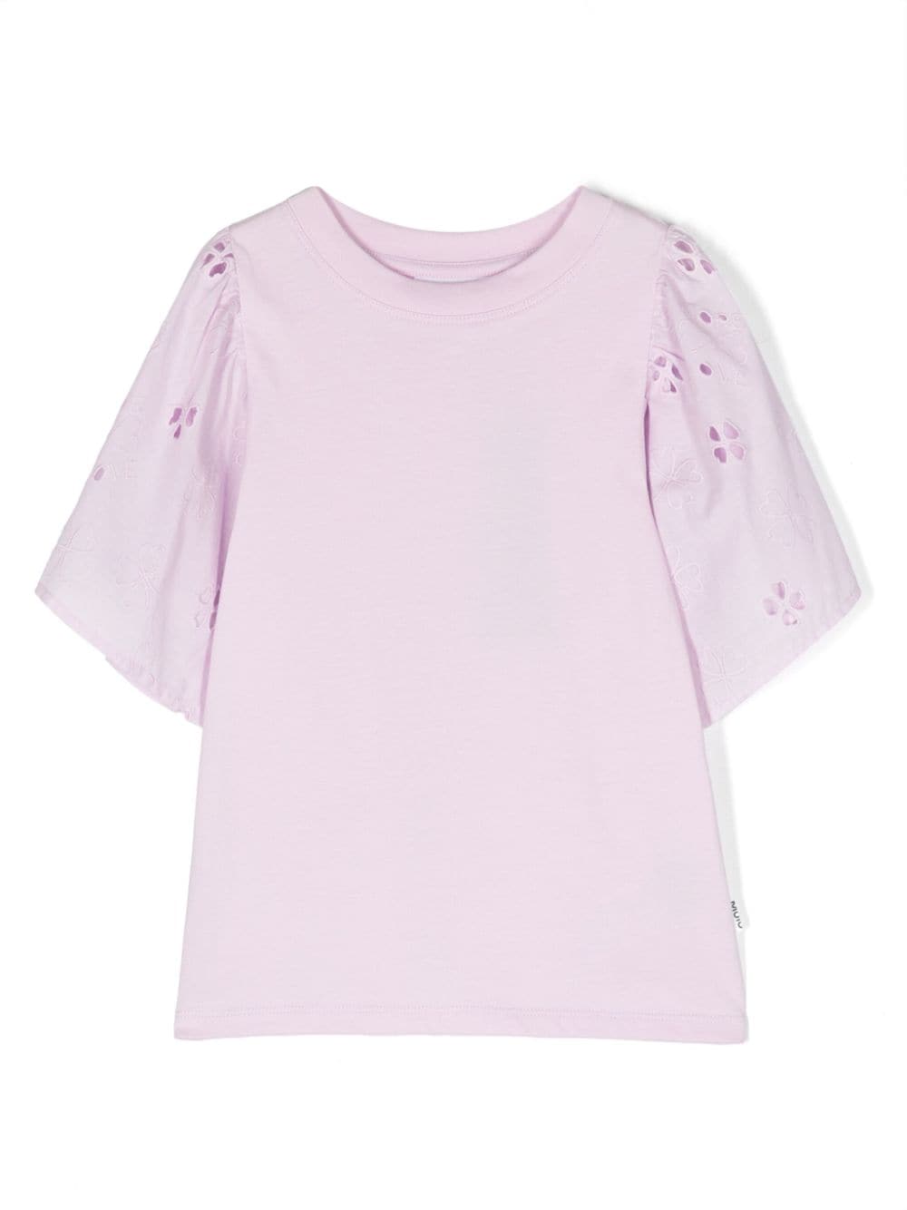 Molo Kids' Ritza T-shirt Aus Bio-baumwolle In Rosa