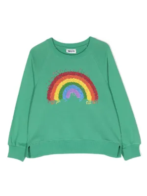 Sequin discount rainbow sweatshirt