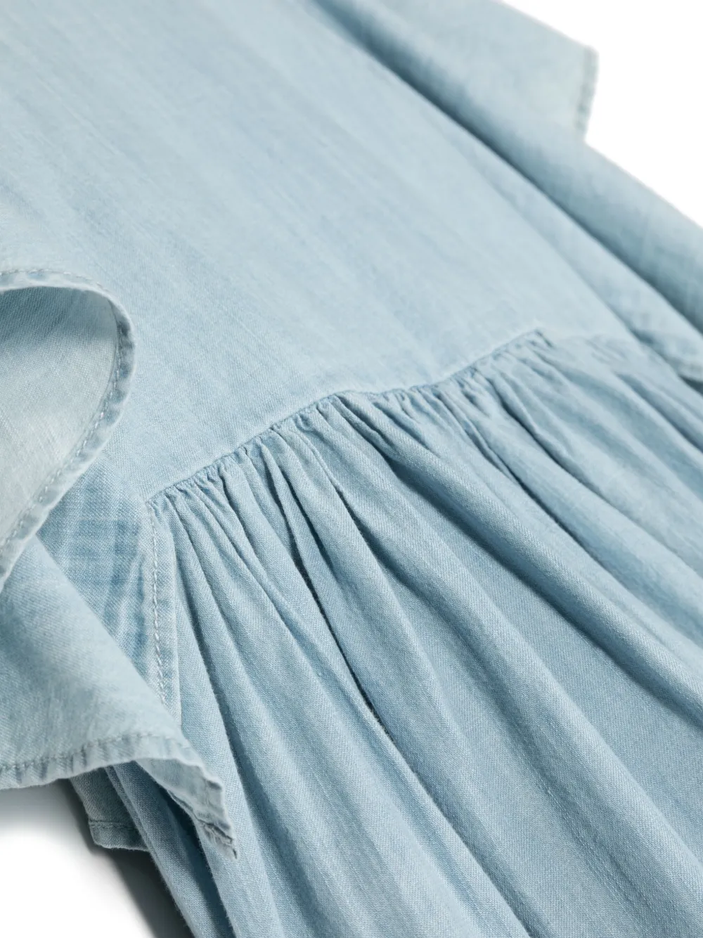 Molo Geruite jurk Blauw