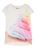 Molo Ragnhilde ice-cream print T-shirt - Neutrals